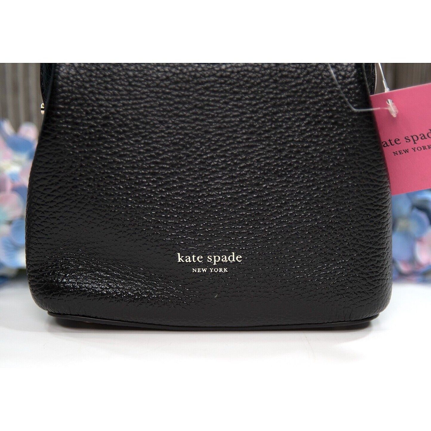 Kate Spade Black Leather Remedy Small Top Handle Satchel Bag NWT