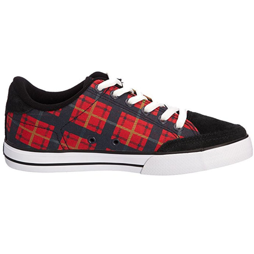 C1rca 50 W Red Tartan Plaid Skater Skateboard Low Top Womens Sneaker 5.5 NIB