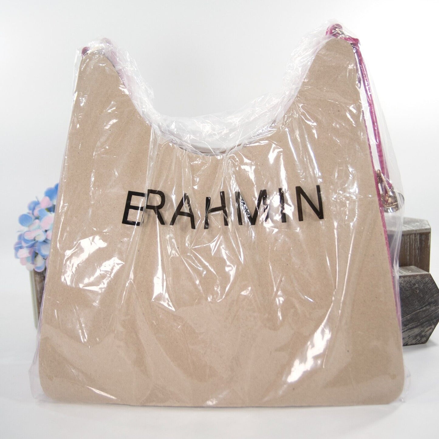 Brahmin Paradise Pink Melbourne Leather Tabitha Hobo Shoulder Bag NWT