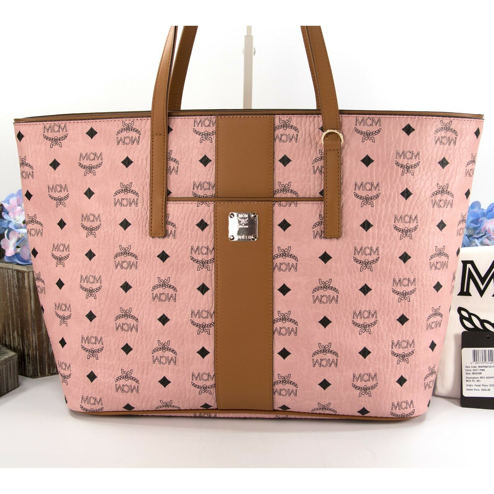 Handbag Designer By Mcm Size: Large