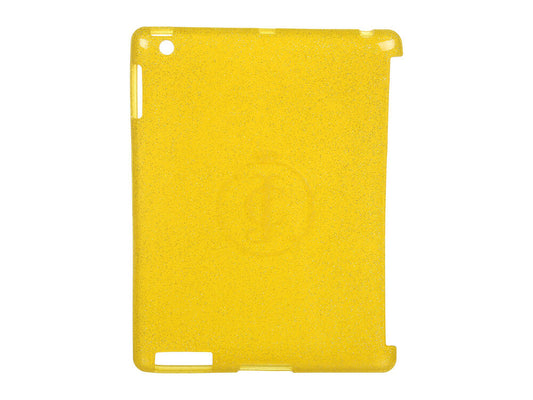 Juicy Couture Yellow Diamond Glitter Jelly Silicone iPad Skin Cover YTRUT229 NWT